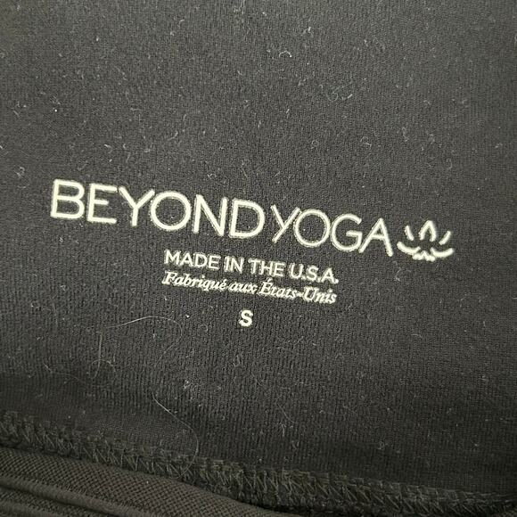 Beyond Yoga Influx Black Textured Leggings Sz S - Picture 6 of 9